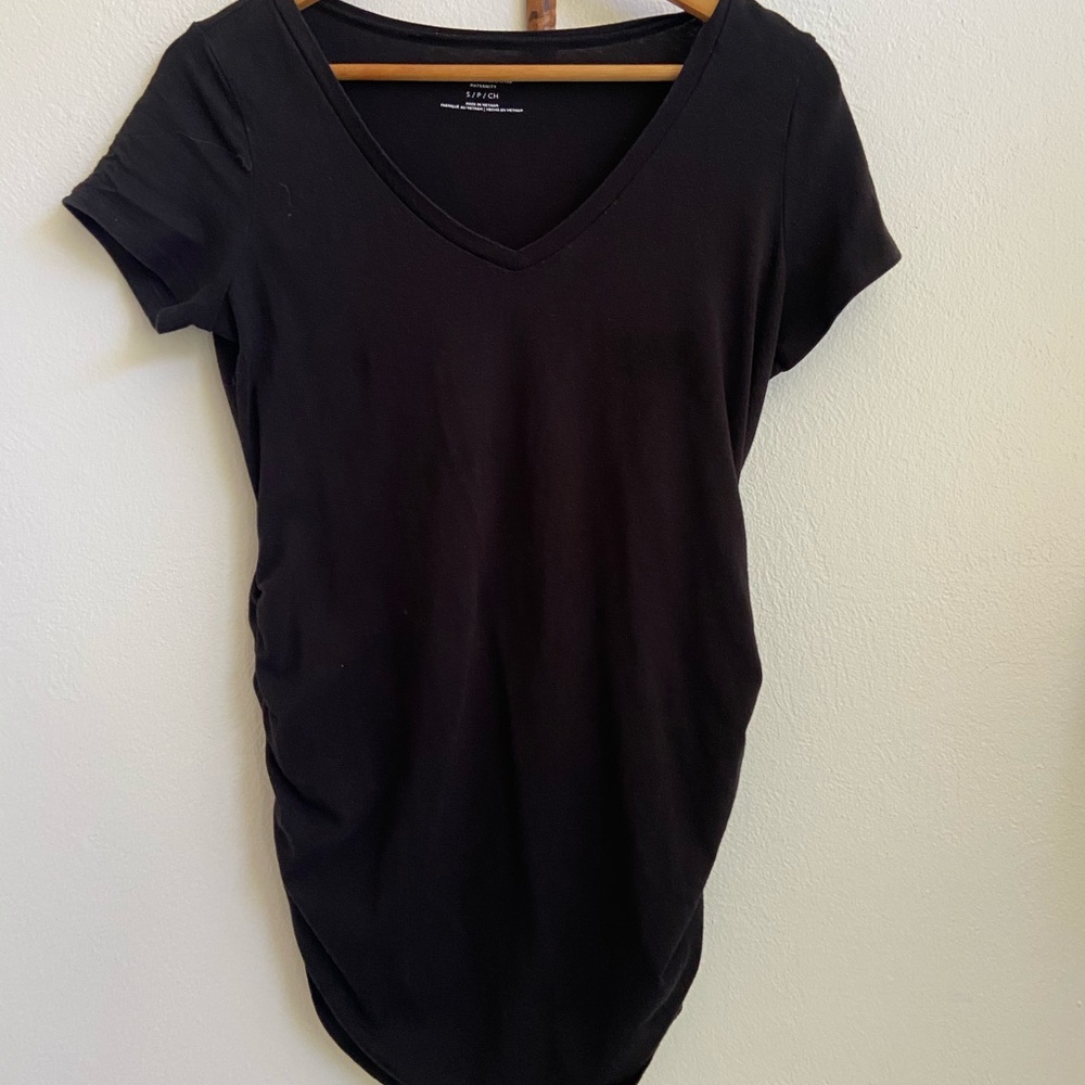 Maternity V-Neck Tee